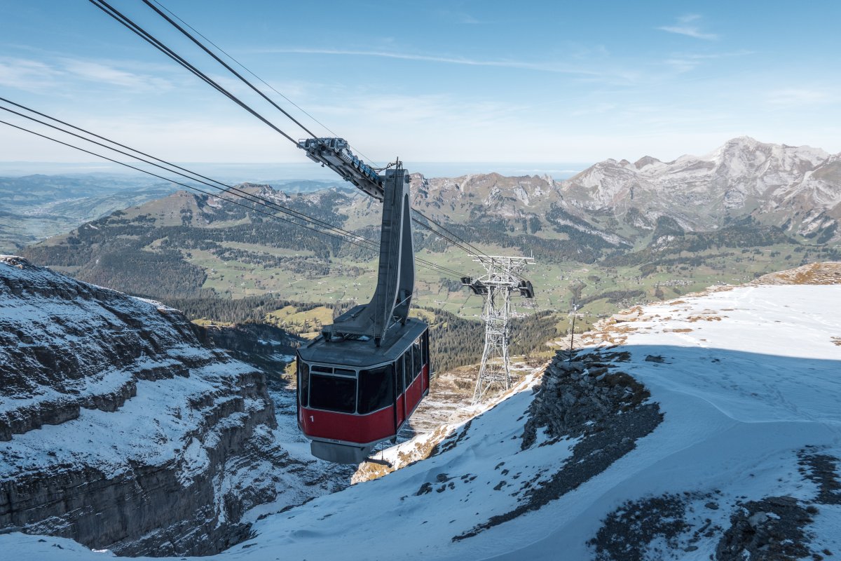 Luftseilbahn zum Chäserrugg