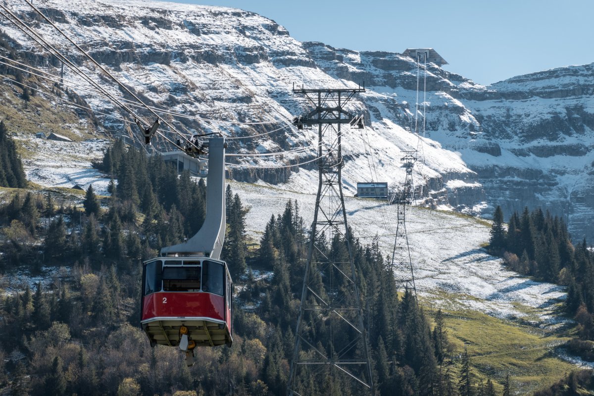 Luftseilbahn zum Chäserrugg