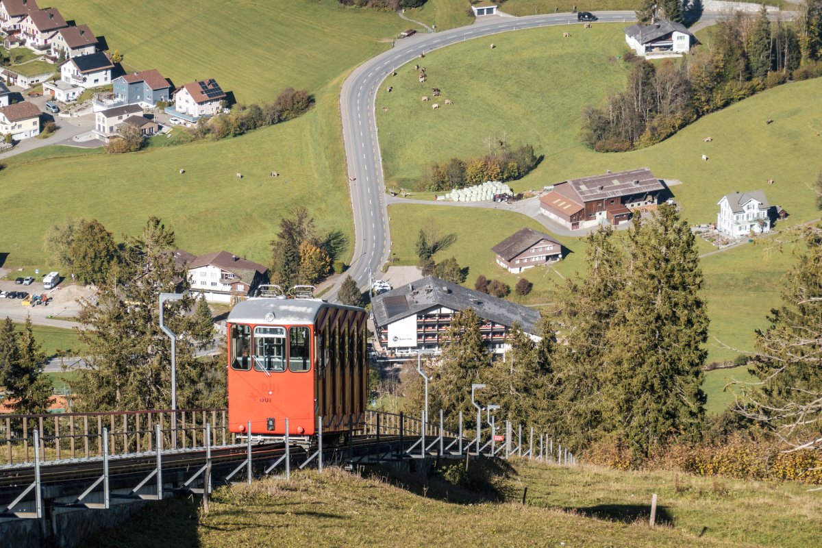 Standseilbahn Unterwasser - Iltios