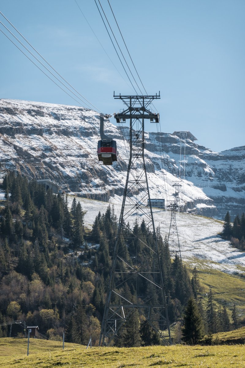 Luftseilbahn zum Chäserrugg