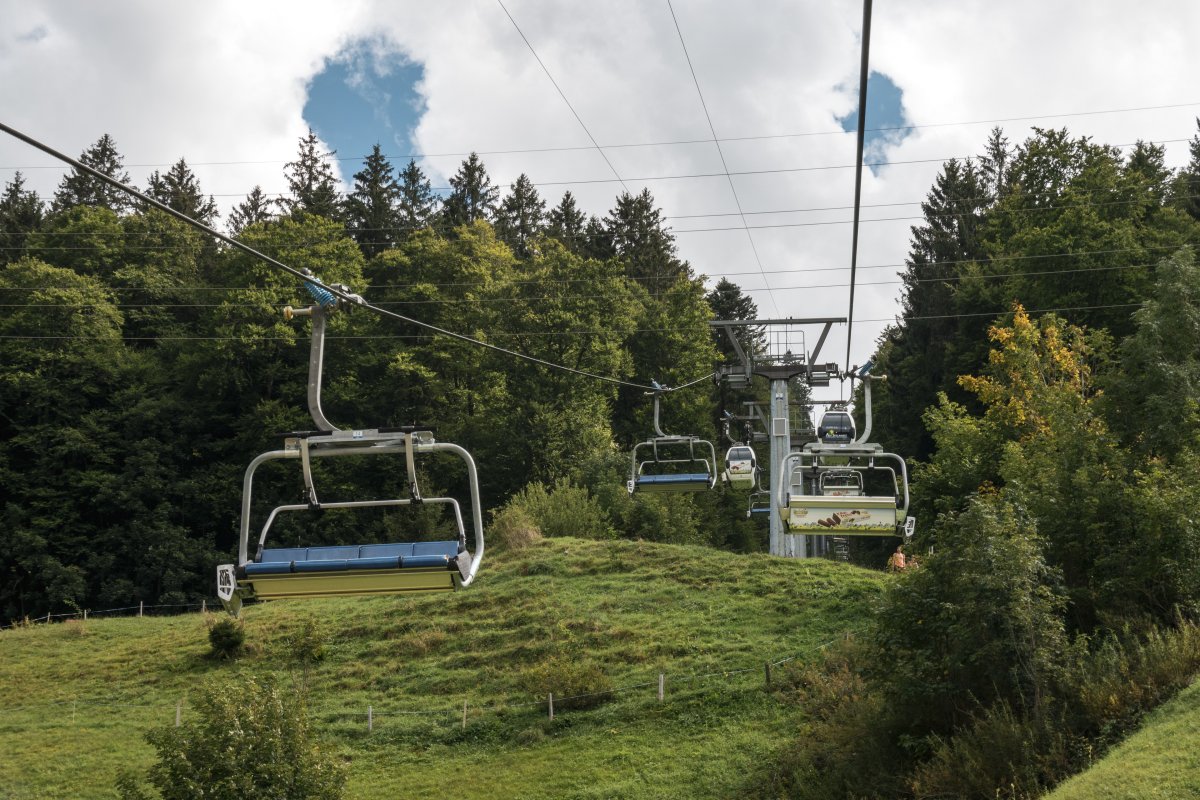 Kombibahn Alt St. Johann-Alp Sellamatt, September 2022