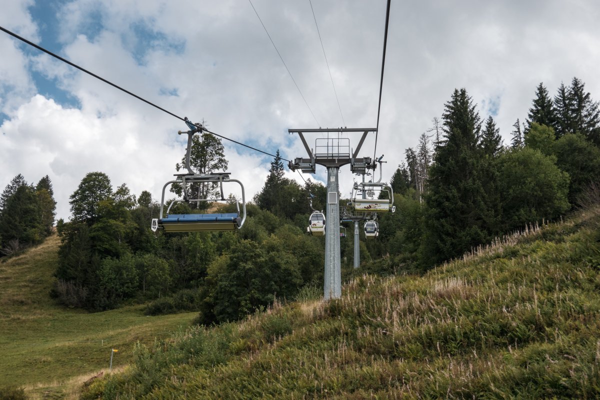 Kombibahn Alt St. Johann-Alp Sellamatt, September 2022