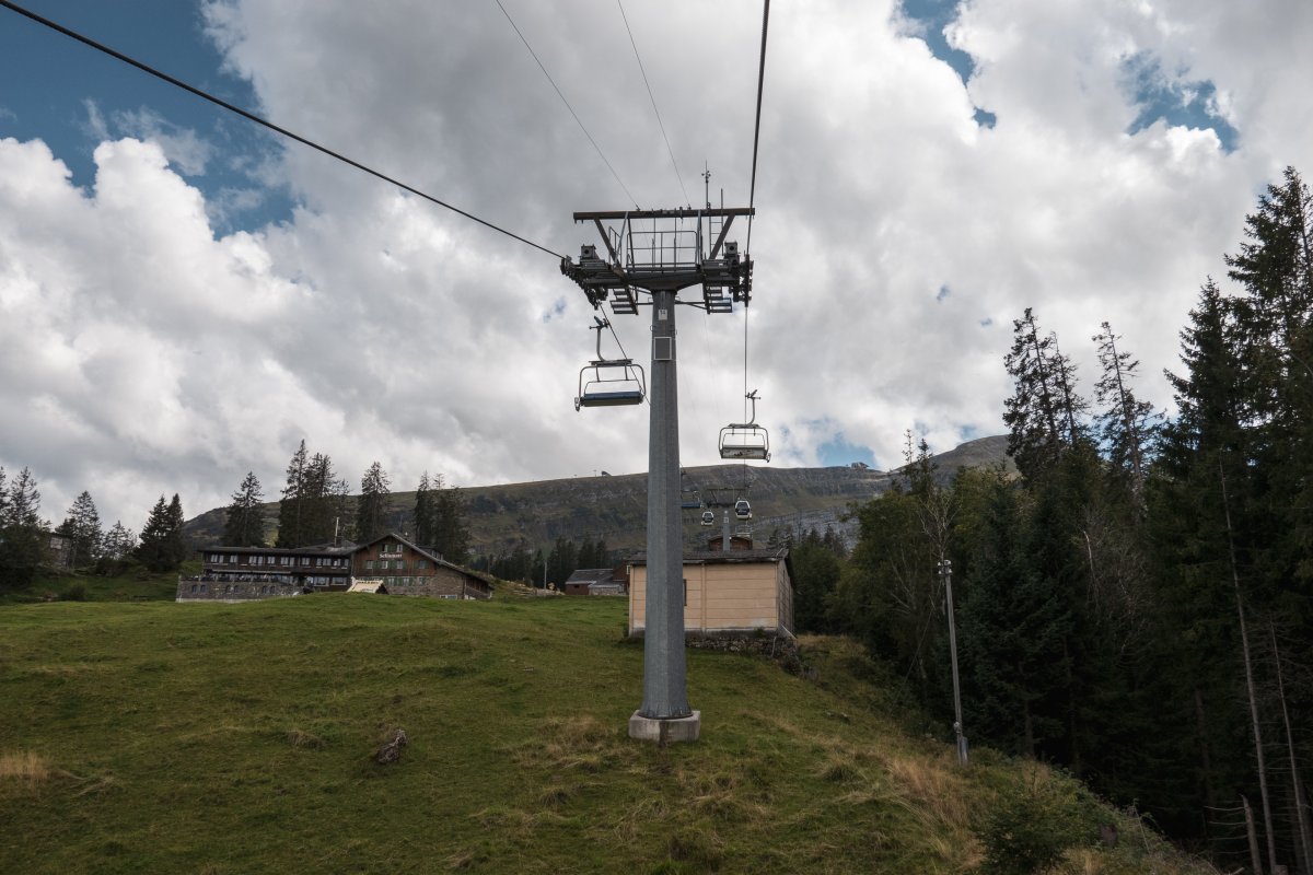 Kombibahn Alt St. Johann-Alp Sellamatt, September 2022