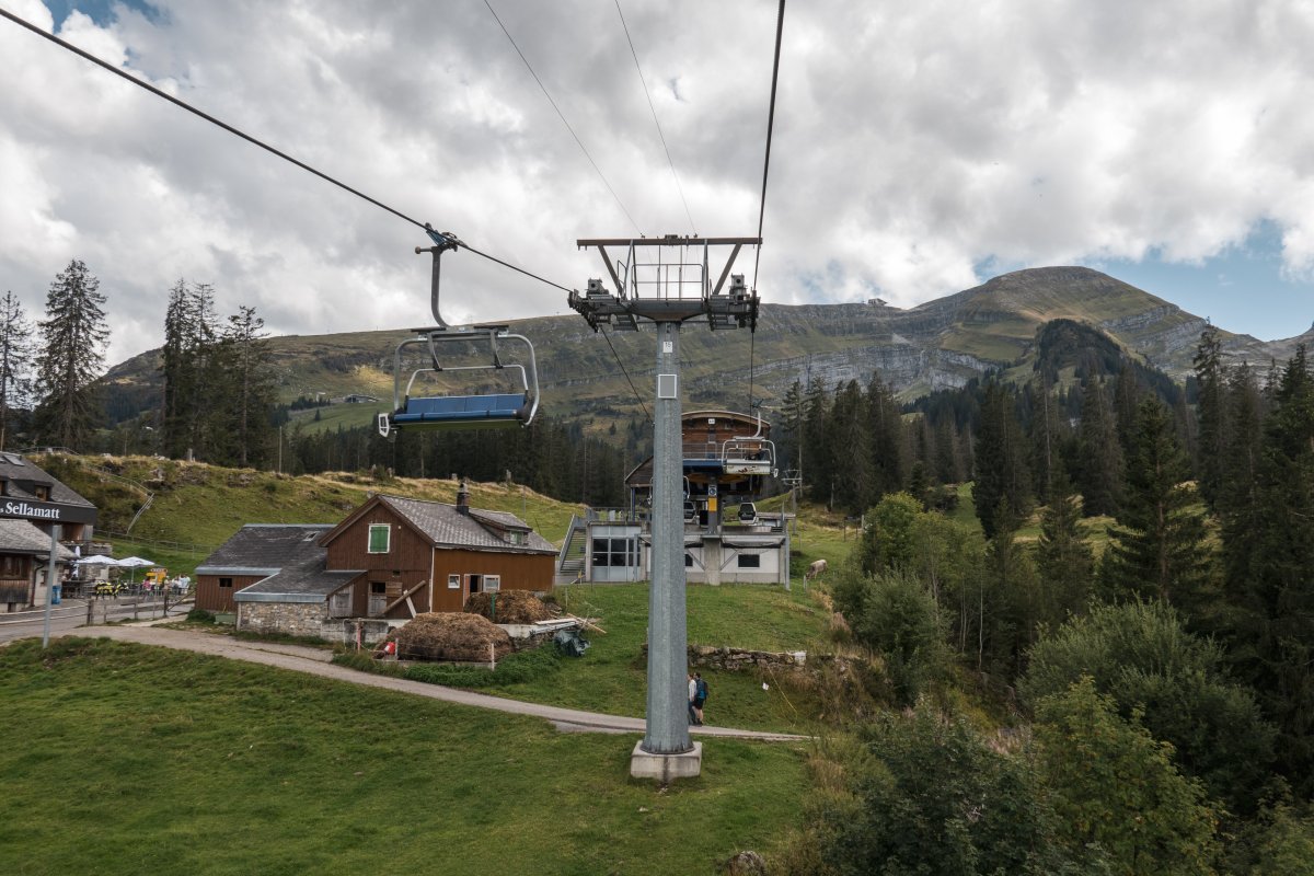 Kombibahn Alt St. Johann-Alp Sellamatt, September 2022