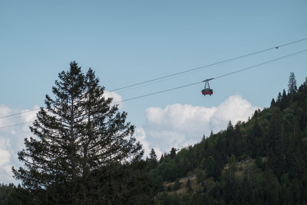 Luftseilbahn Iltios-Chäserrugg, September 2022