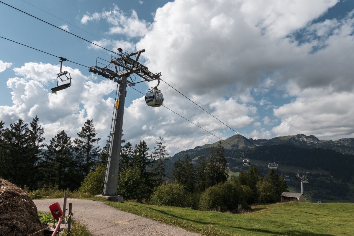 Kombibahn Alt St. Johann-Alp Sellamatt, September 2022