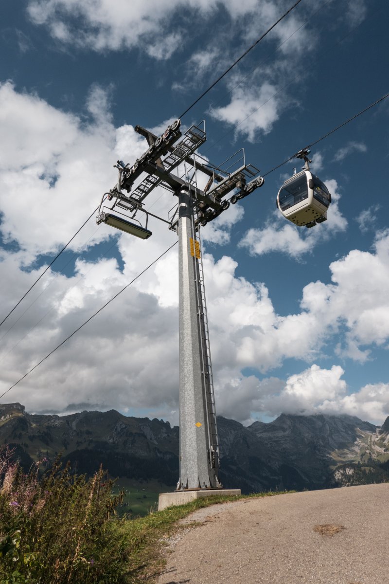 Kombibahn Alt St. Johann-Alp Sellamatt, September 2022