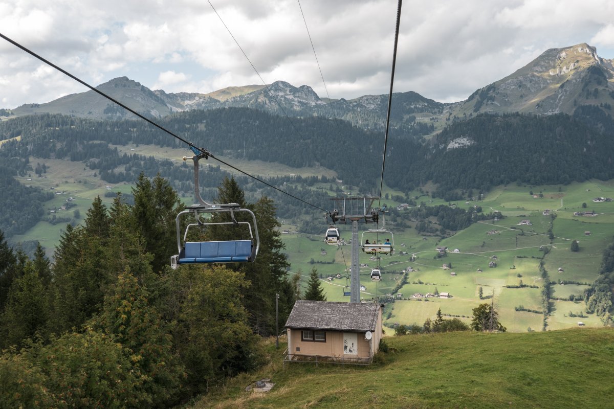 Kombibahn Alt St. Johann-Alp Sellamatt, September 2022