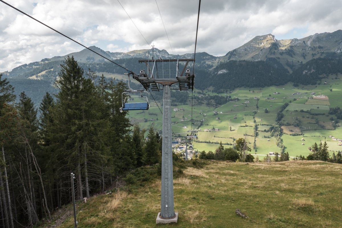 Kombibahn Alt St. Johann-Alp Sellamatt, September 2022