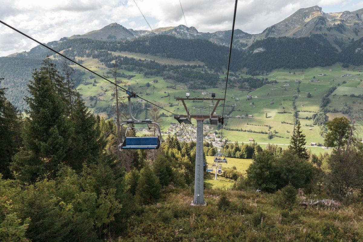 Kombibahn Alt St. Johann-Alp Sellamatt, September 2022