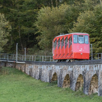 Standseilbahn Unterwasser-Iltios, Oktober 2021