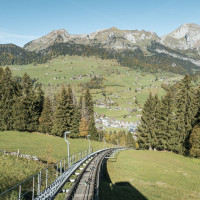 Standseilbahn Unterwasser-Iltios, Oktober 2021