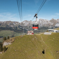 Luftseilbahn Iltios-Chäserrugg, Oktober 2021