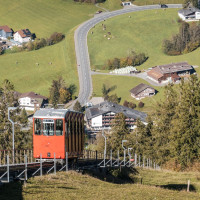 Standseilbahn Unterwasser-Iltios, Oktober 2021