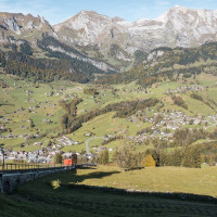 Standseilbahn Unterwasser-Iltios, Oktober 2021