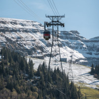 Luftseilbahn Iltios-Chäserrugg, Oktober 2021