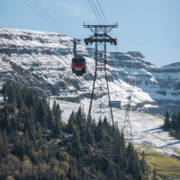 Luftseilbahn Iltios-Chäserrugg, Oktober 2021