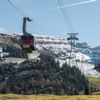 Luftseilbahn Iltios-Chäserrugg, Oktober 2021
