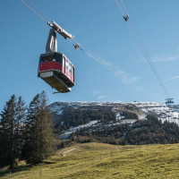 Luftseilbahn Iltios-Chäserrugg, Oktober 2021