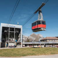 Luftseilbahn Iltios-Chäserrugg, Oktober 2021
