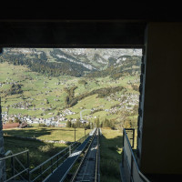 Standseilbahn Unterwasser-Iltios, Oktober 2021