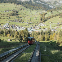 Standseilbahn Unterwasser-Iltios, Oktober 2021