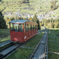 Standseilbahn Unterwasser-Iltios, Oktober 2021