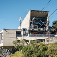 Talstation der Luftseilbahn Hochalmblick-Ankogel, September 2025