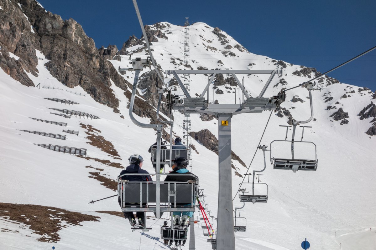 Sesselbahn Schindlergrat, März 2019