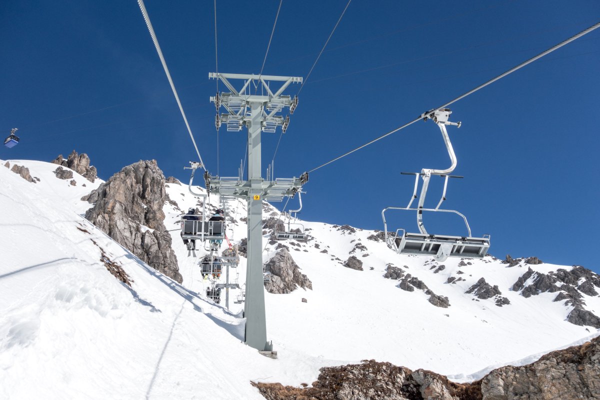 Sesselbahn Schindlergrat, März 2019