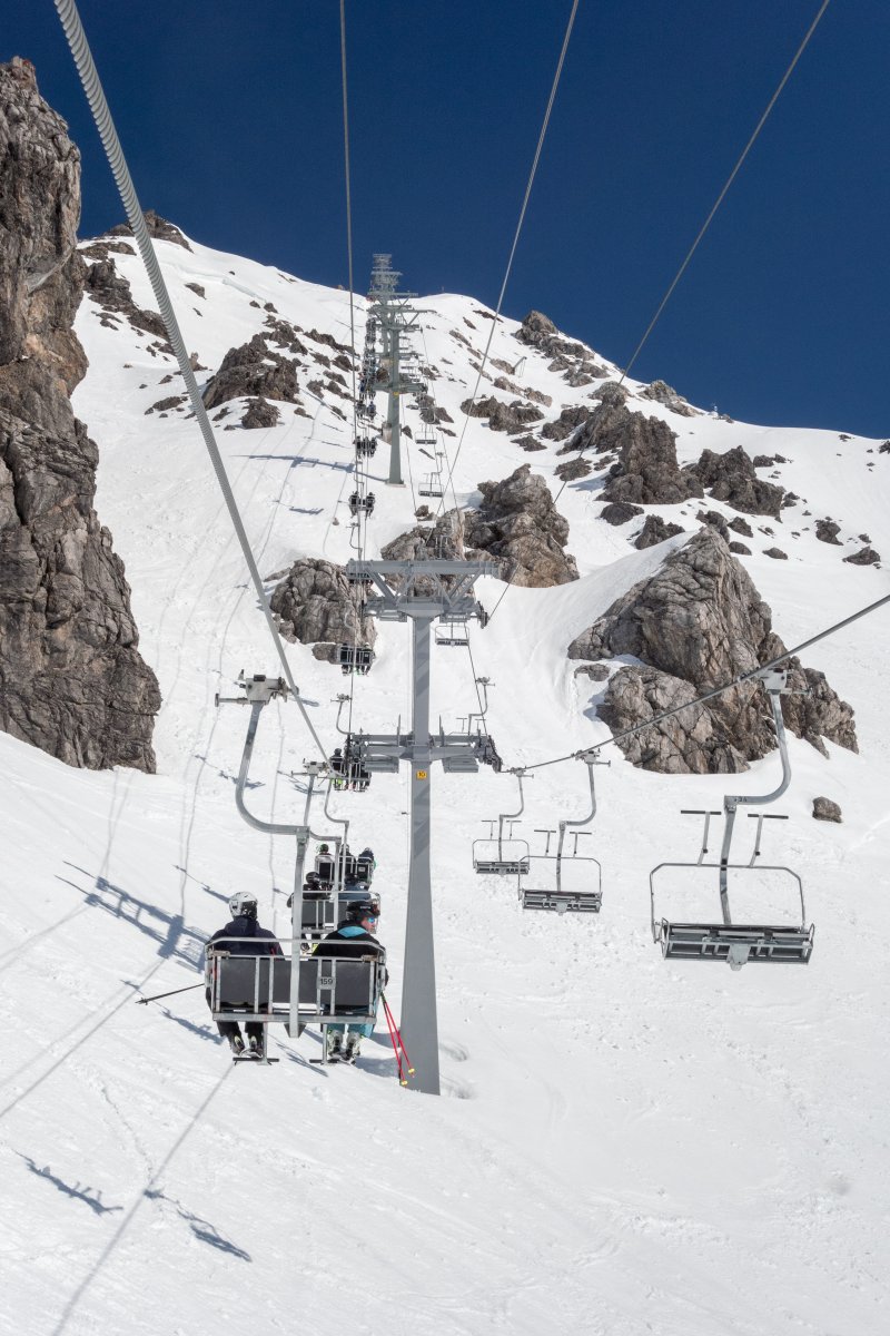 Sesselbahn Schindlergrat, März 2019