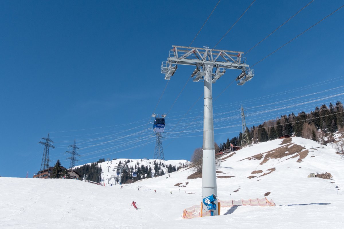 Kabinenbahn St. Anton-Galzig, März 2019