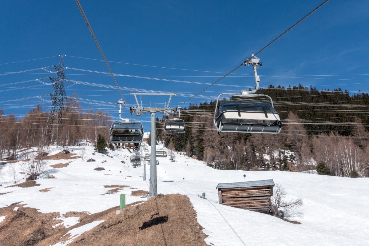 Sesselbahn St. Anton-Gampen, März 2019