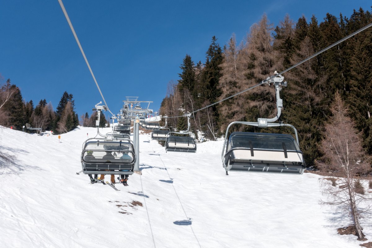 Sesselbahn St. Anton-Gampen, März 2019