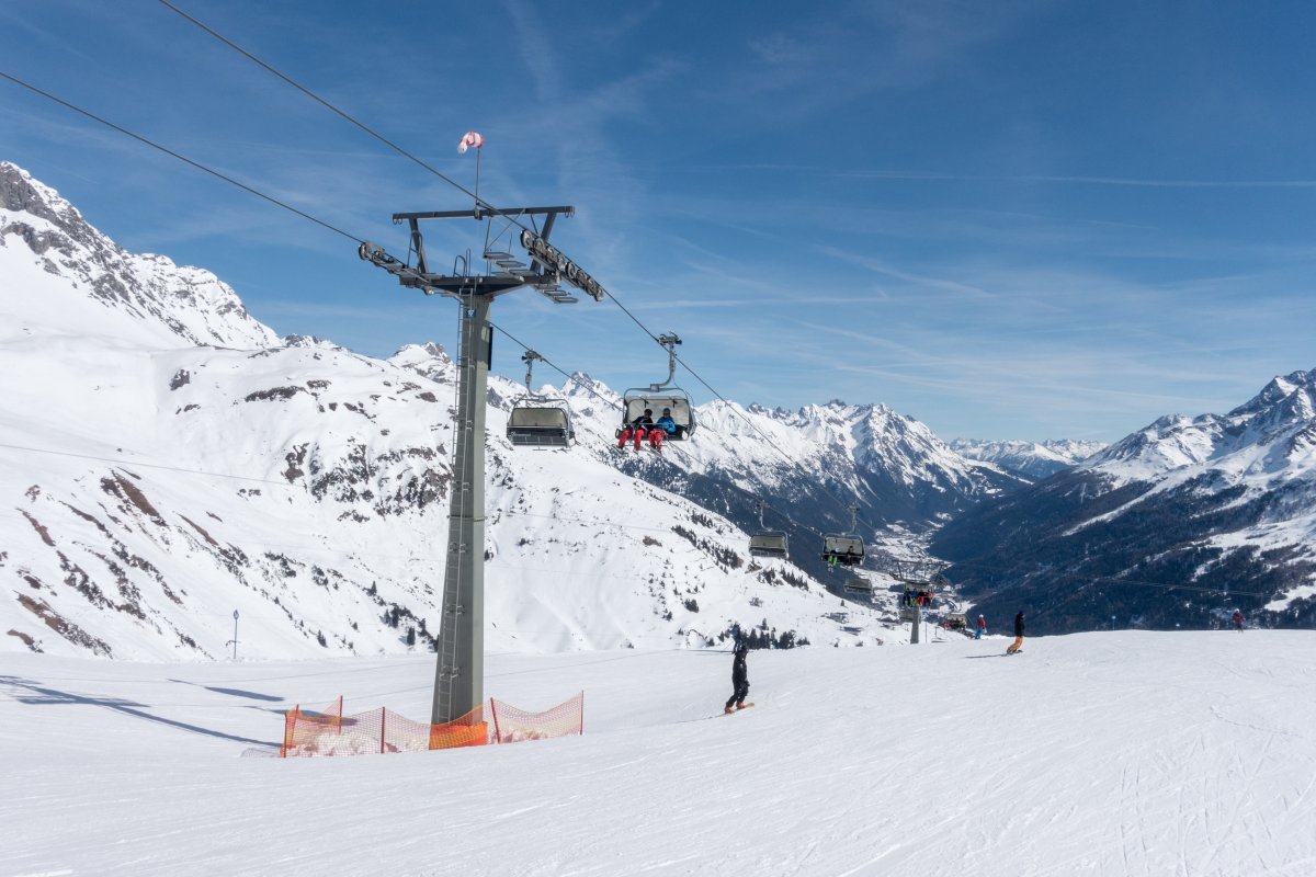 Sesselbahn Zammermoos-Galzig, März 2019