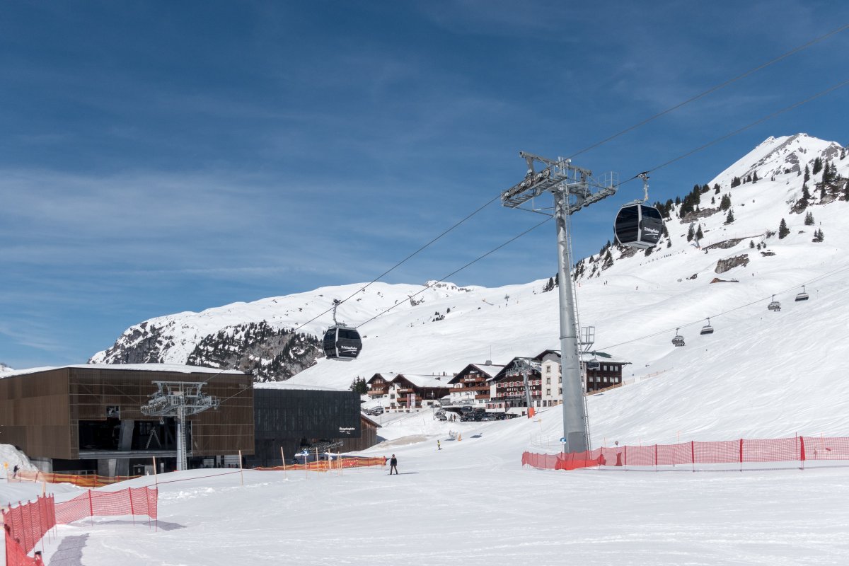 Kabinenbahn Zürs-Flexen, März 2019