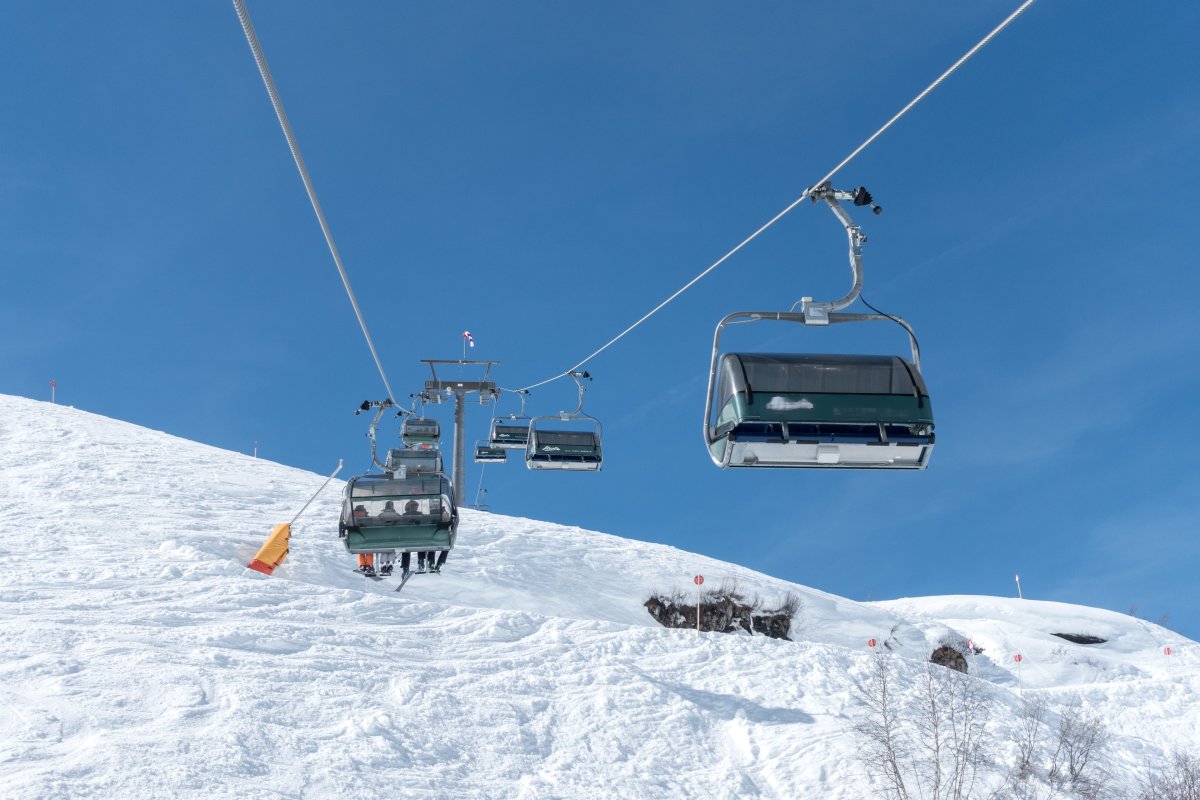 Sesselbahn Zürs-Zürsersee, März 2019