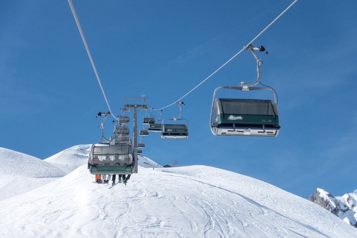 Sesselbahn Zürs-Zürsersee, März 2019