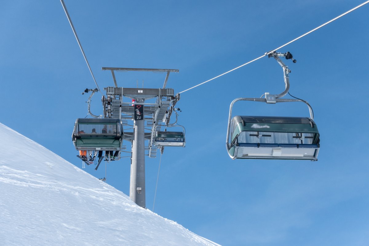 Sesselbahn Zürs-Zürsersee, März 2019