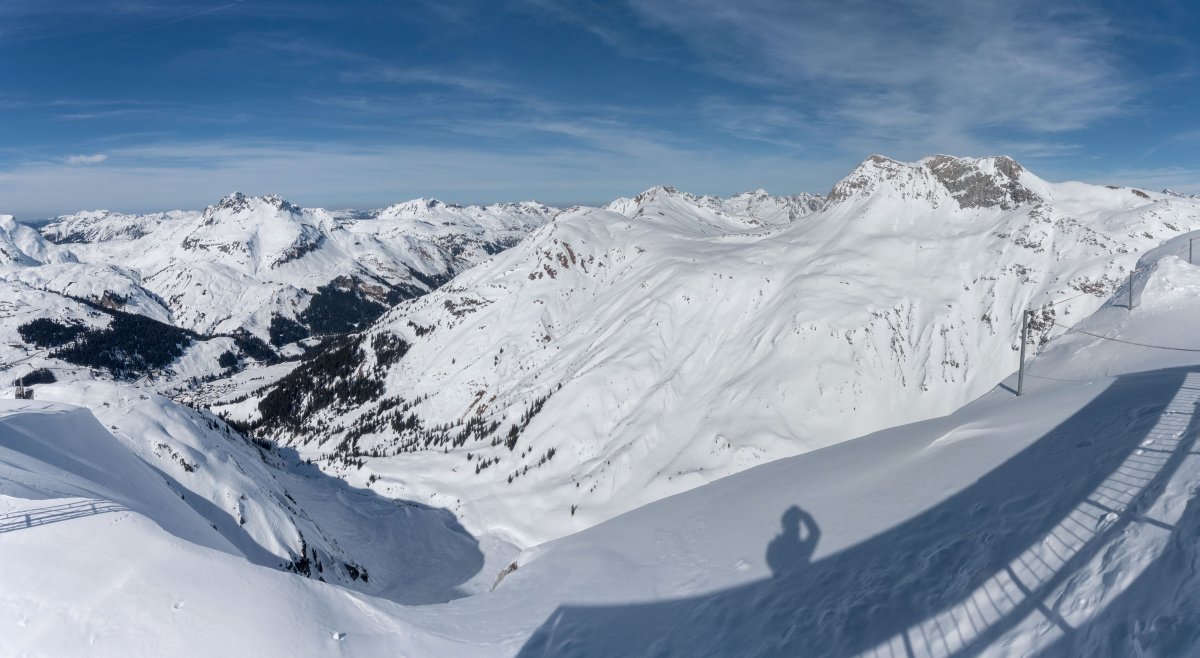 Panorama vom Rüfikopf, März 2019