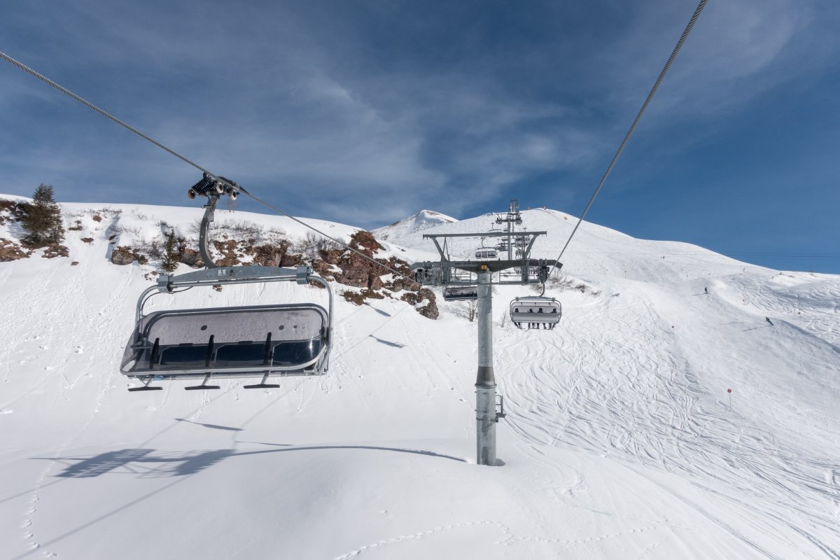 Sesselbahn Trittalp, März 2019