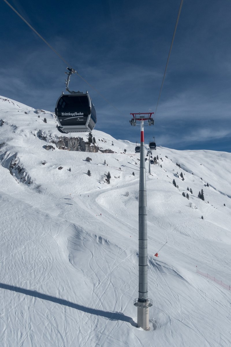 Kabinenbahn Zürs-Flexen, März 2019