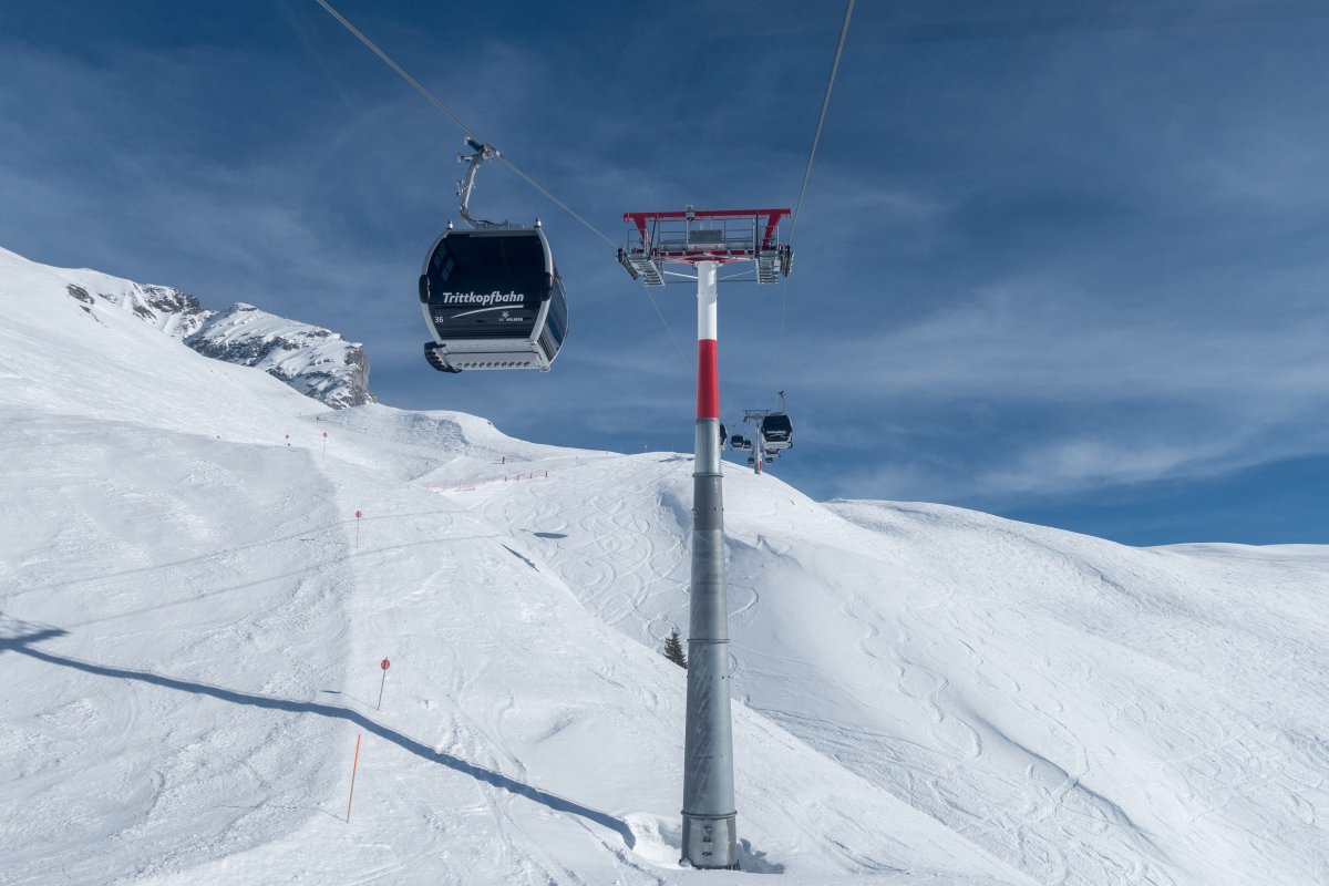 Kabinenbahn Zürs-Flexen, März 2019