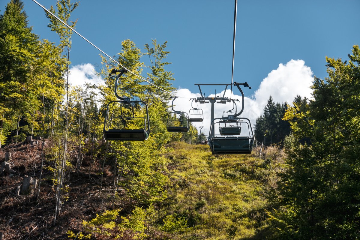 Sesselbahn Arnoldstein-Dreiländereck, September 2025
