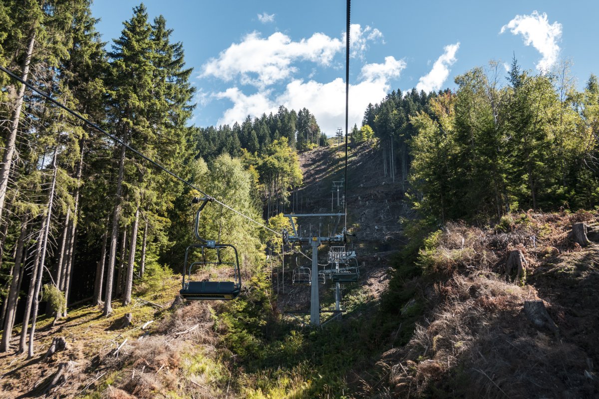 Sesselbahn Arnoldstein-Dreiländereck, September 2025
