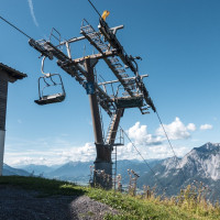 Sesselbahn Arnoldstein-Dreiländereck, September 2025