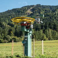 Talstation des Schlepplifts Seltschach, September 2025