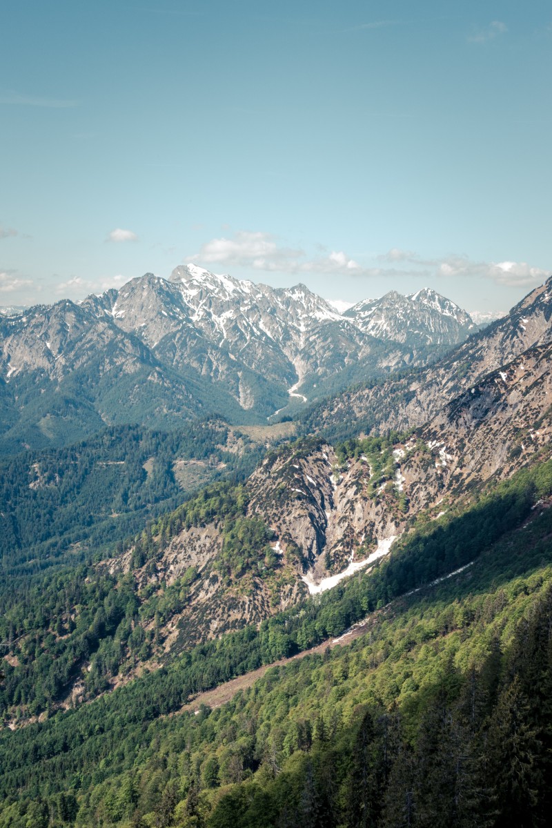 Panorama von der Katrinalm, Juni 2019