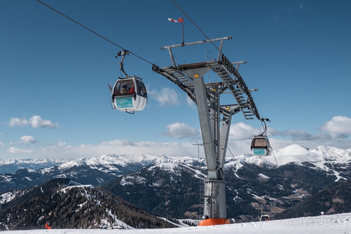 Kabinenbahn Waldtratte-Kaiserburg, März 2023