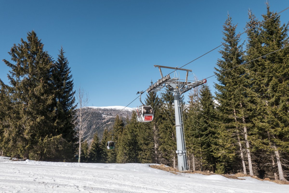 Kabinenbahn Bad Kleinkirchheim-Waldtratte, März 2023